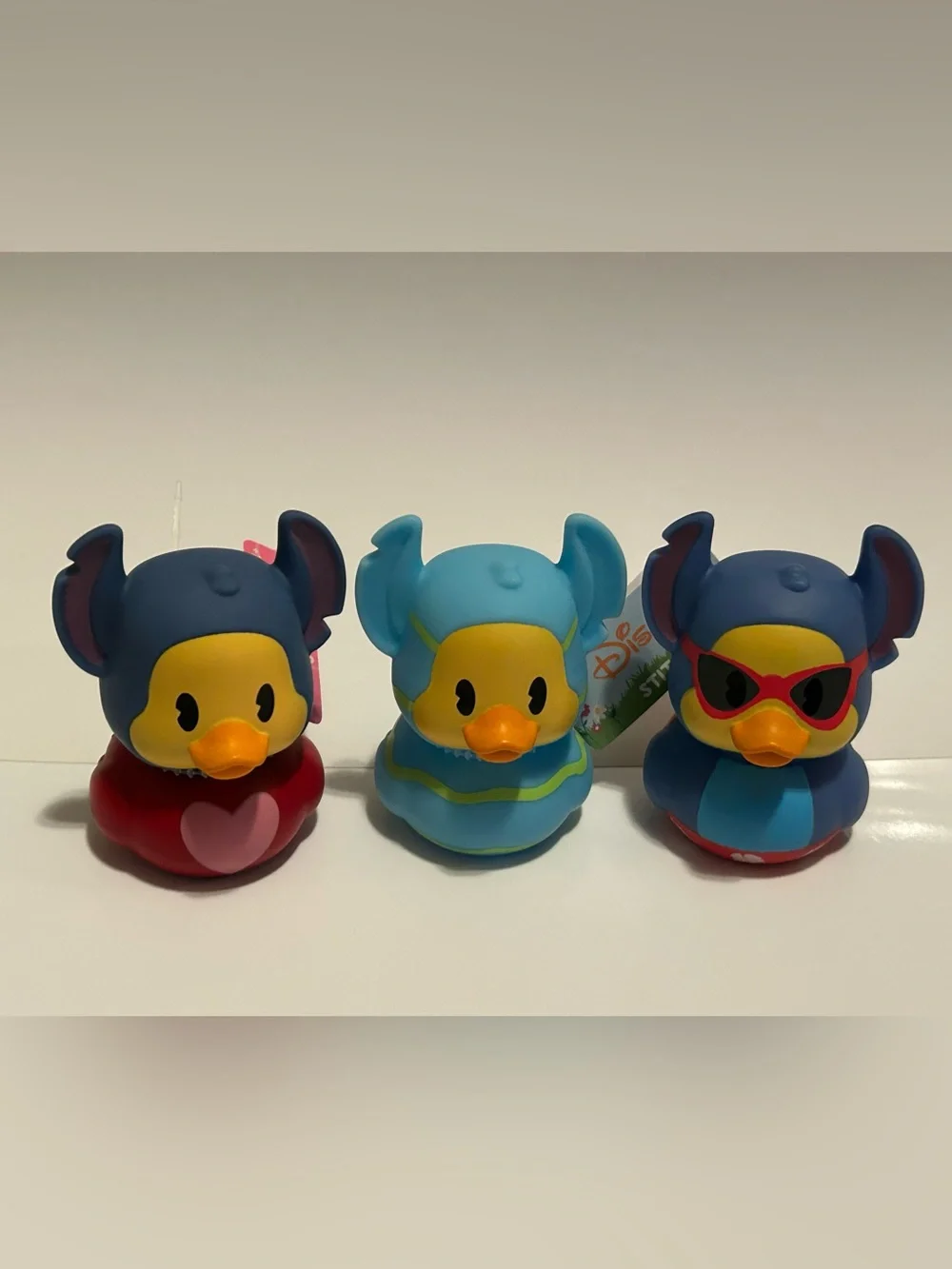 NEW!! Disney Stitch Rubber Duck Set- (NWT)